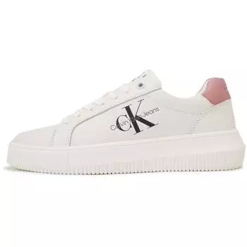 Женская обувь для скейтбординга Calvin Klein, 02S-Moonlight White/Rubber Powder