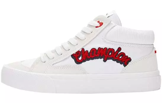 Женская обувь для скейтбординга Champion Campus, Champion White/Champion Red