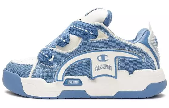 Женская обувь для скейтбординга Champion Key, цвет force blue/milk white