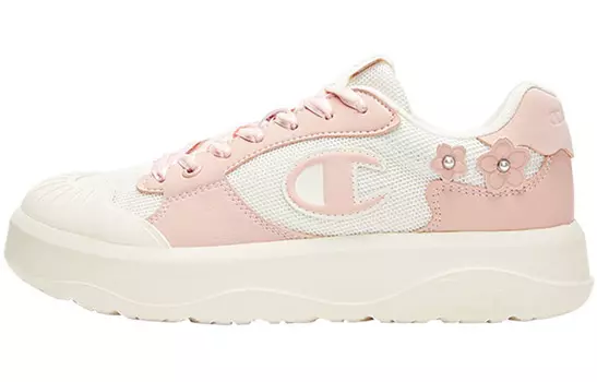 Женская обувь для скейтбординга Champion, White/Pink