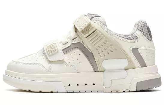 Кроссовки FILA DOPPIO Skateboard Shoes Women's Low-Top Ecru