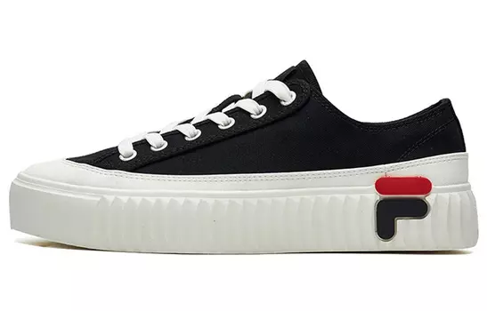 Кроссовки FILA Gear Canvas Shoes 'Black' Women's