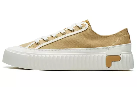 Кроссовки FILA Gear Skateboard Shoes Women's Low-Top Latte