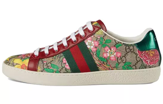 Кроссовки GUCCI Ace Red GG Supreme Women's