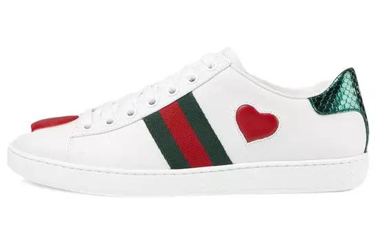 Кроссовки GUCCI Women's Ace Low 'Heart'