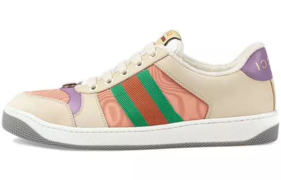 Кроссовки GUCCI Women's Screener 'Pink Green Orange' Women's
