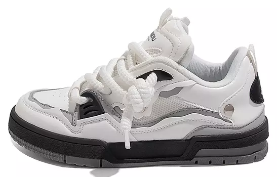 Женская обувь для скейтбординга HUANQIU, белый/серый/черный