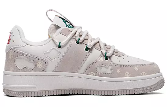 Женская обувь для скейтбординга Kappa, Classic White/Cool Grey (Single)