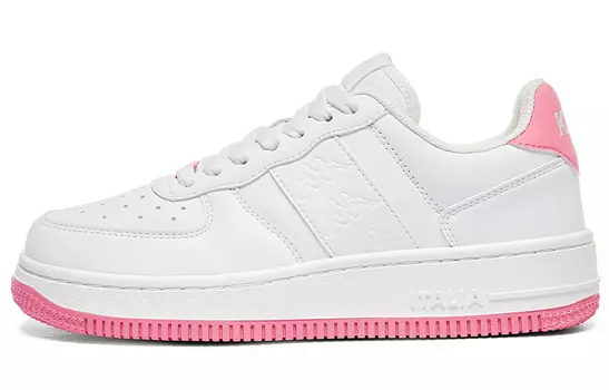Женская обувь для скейтбординга Kappa, Classic white/peony pink