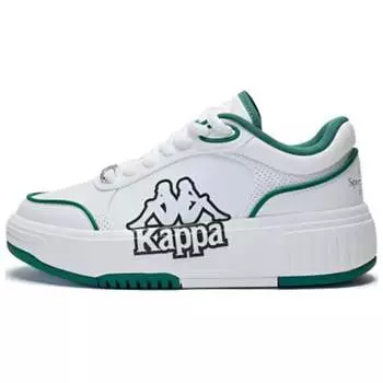 Женская обувь для скейтбординга Kappa, White/Gridge/Patinagreen