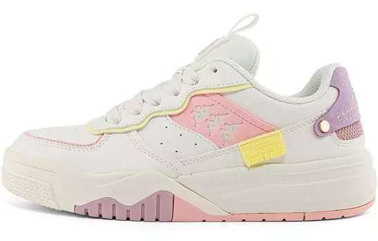 Женская обувь для скейтбординга Kappa, Winter White/Light Pink/Pink - 0106
