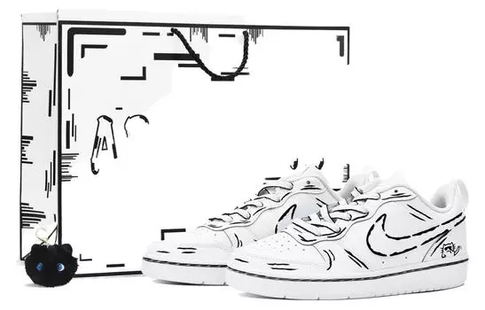 Женская обувь для скейтбординга Nike, Black