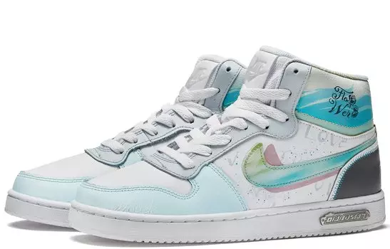 Женская обувь для скейтбординга Nike EBERNON, Green/White