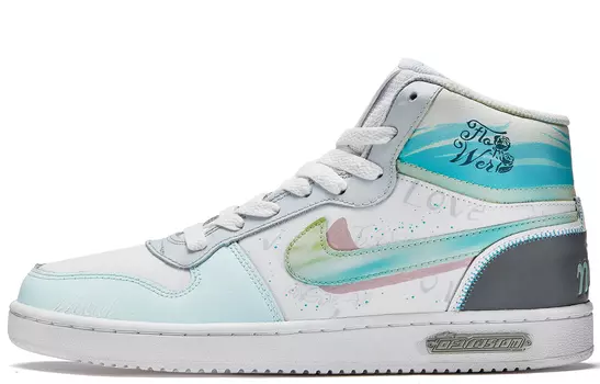 Женская обувь для скейтбординга Nike EBERNON, Green/White