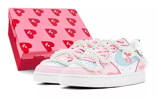 Женская обувь для скейтбординга Nike, Pink