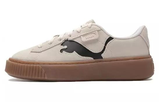 Женская обувь для скейтбординга Puma, Beige/Black