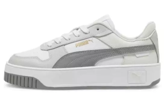 Женская обувь для скейтбординга Puma Carina, White/Gray