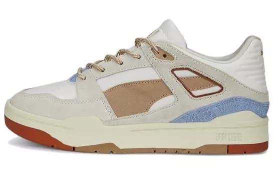 Женская обувь для скейтбординга Puma, Yellow/White/Blue