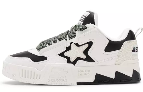 Женская обувь для скейтбординга Starter, черное и белое