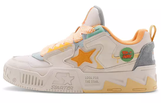 Кроссовки Starter Skateboarding, белый/оранжевый