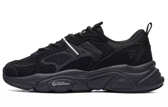 Кроссовки FILA Wear-Resistant Running Shoes Black Women's