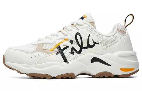 Кроссовки Fila Life Low-top, белый/черный/желтый