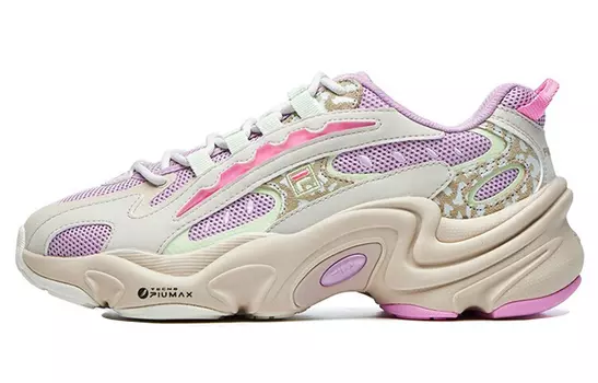 Кроссовки FILA Pantera Casual Shoes Women's Low-Top White Blue Orchid/Plain Color