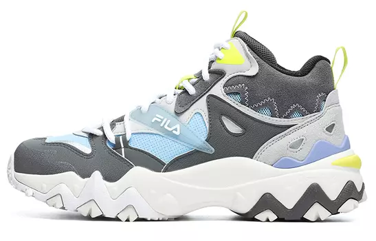 Кроссовки FILA Disruptor Casual Shoes Women's Mid-Top Smoke Gray/Lotus Gray