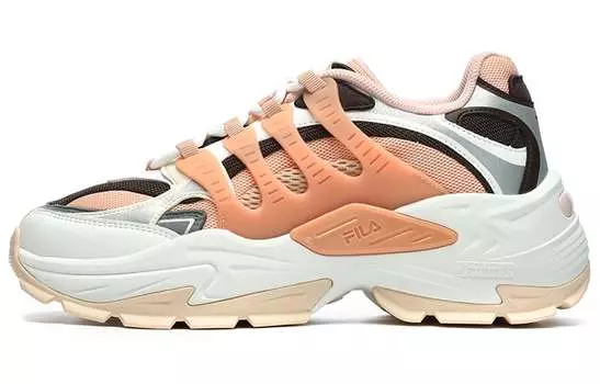 Кроссовки FILA Corallo Casual Shoes Women's Low-Top Pink White/Silver/Black
