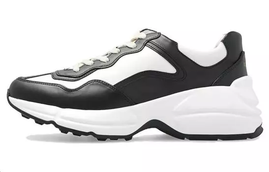 Кроссовки женские Gucci Rhyton Low-Top, белый / черный