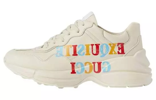 Кроссовки женские Gucci Rhyton, белый