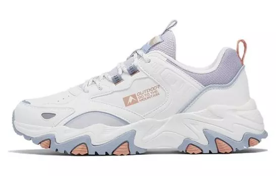 Женская обувь Lifestyle с низким верхом, белая/фиолетовая Xtep