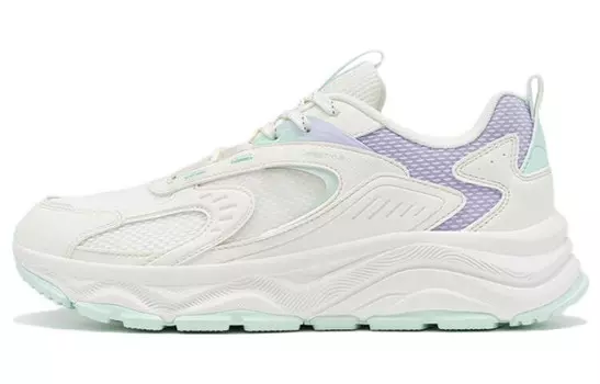 Женская обувь Lifestyle с низким верхом, белая/голубая/фиолетовая Xtep