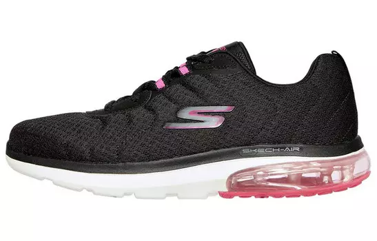 Женская обувь Lifestyle с низким верхом, черного/пудрового цвета Skechers