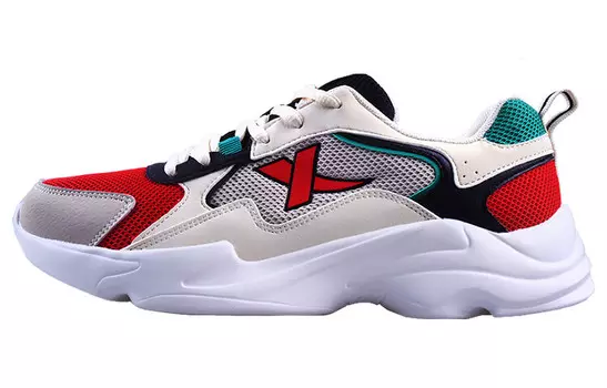 Женская обувь Lifestyle с низким верхом Meter/черный/красный/белый Xtep