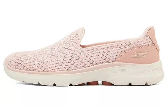 Женская обувь Lifestyle с низким верхом, розовая/белая Skechers