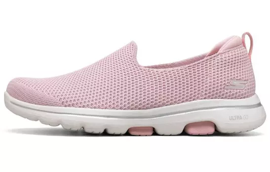 Женская обувь Lifestyle с низким верхом, розовая/белая Skechers