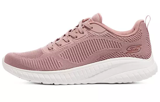 Женская обувь Lifestyle с низким верхом, розовая/белая Skechers