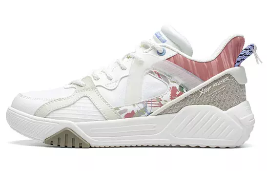 Женская обувь Lifestyle с низким верхом, розовая/белая Xtep