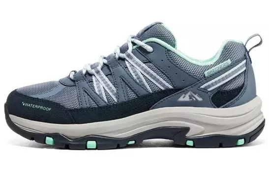 Женская обувь Lifestyle с низким верхом, серая/синяя Skechers