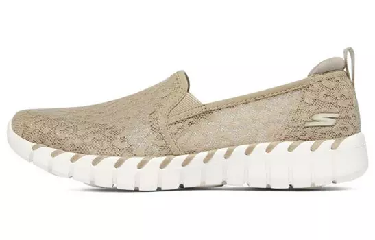 Женская обувь Lifestyle с низким верхом, серо-коричневого цвета Skechers