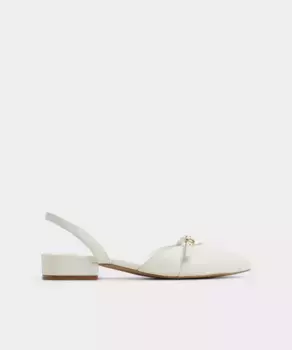 Женская обувь на плоской подошве с круглым носком Aldo, белый