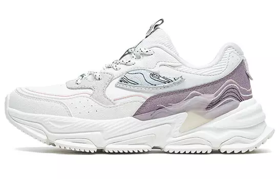 Женская обувь Shanhai Collection Lifestyle с низким верхом, парусная, белая/глициния Xtep