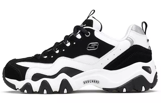 Кроссовки Skechers D'lites Female Lifestyle 99999069-BKW, белый/черный