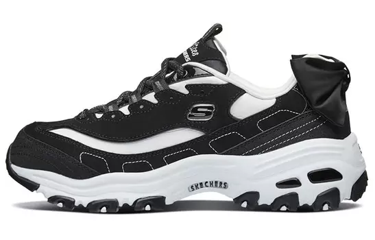 Кроссовки Skechers D Lites 1.0 Running Shoes 'Black White' Women's