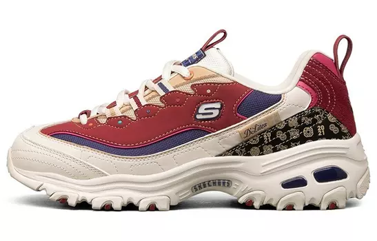 Кроссовки Skechers D'lites 2021 New Year White/Red Women's