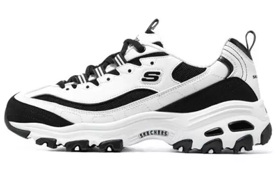 Кроссовки Skechers D'lites Casual Female 896121-WBK, белый/черный