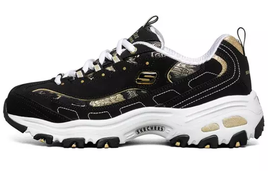 Кроссовки Skechers D'lites Female, черный/белый