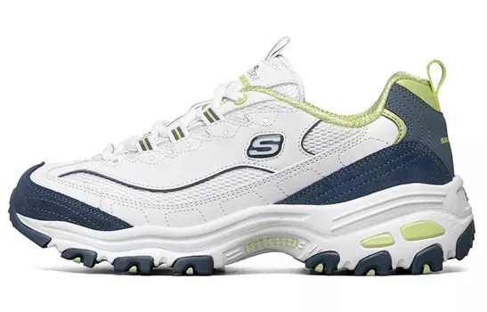 Кроссовки Skechers D'lites Casual Female, белый/темно-синий