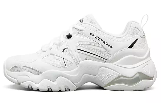 Кроссовки Skechers D'Lites 3.0 Air Low-Top Running Shoes White/Black Women's
